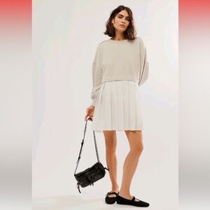 NEW- Free People Eleanor shirt dress